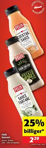 Nah&Frisch Cocktail sauce, sour cream, sauce tartare Angebot