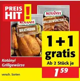 Nah&Frisch Kotányi Grillgewürze Angebot