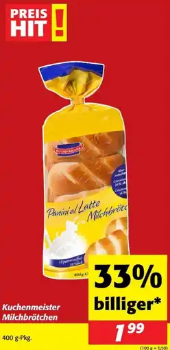 Nah&Frisch Kuchenmeister Milchbrötchen Angebot