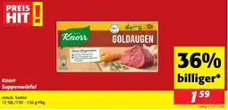 Nah&Frisch Knorr suppenwürfel goldaugen Angebot