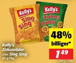 Nah&Frisch Kelly's Zirkusräder oder Sing Sing Angebot