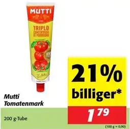 Nah&Frisch Mutti tomatenmark triplo concentrato di pomodoro Angebot