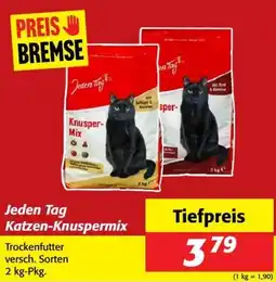 Nah&Frisch Jeden Tag Katzen-Knuspermix Angebot