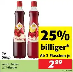 Nah&Frisch Yo Sirup Angebot