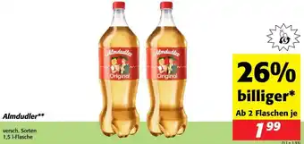 Nah&Frisch Almdudler Angebot