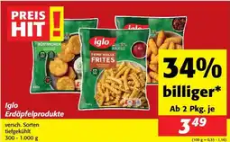 Nah&Frisch Iglo Erdäpfelprodukte Angebot