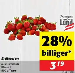 Nah&Frisch Erdbeeren Angebot