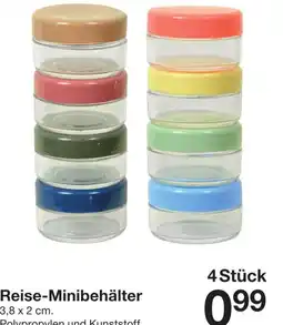 Zeeman Reise-Minibehälter Angebot