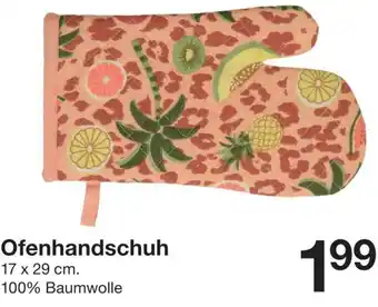Zeeman Ofenhandschuh Angebot