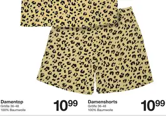Zeeman Damenshorts Angebot