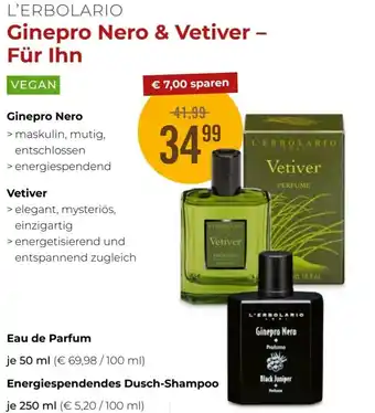 Martin Reformstark Vetiver perfume, ginepro nero Angebot