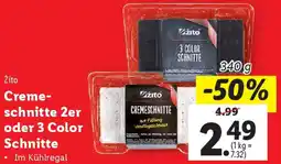 Lidl Creme- schnitte Angebot
