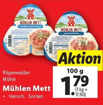Lidl Mühlen Mett Angebot