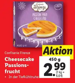 Lidl Cheesecake Passionsfrucht Angebot