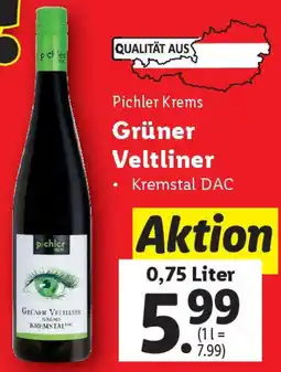 Lidl Grüner Veltliner Angebot