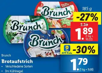 Lidl Brotaufstrich Angebot