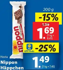 Lidl Nippon Häppchen Angebot