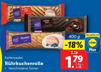 Lidl Rührkuchenrolle Angebot