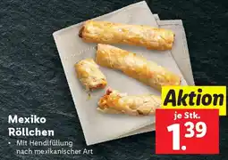 Lidl Mexiko Röllchen Angebot