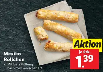 Lidl Mexiko Röllchen Angebot