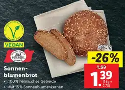 Lidl Sonnen- blumenbrot Angebot