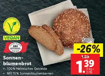 Lidl Sonnen- blumenbrot Angebot