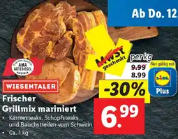 Lidl Frischer Grillmix mariniert Angebot