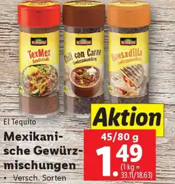 Lidl Mexikani-sche Gewürz- mischungen Angebot