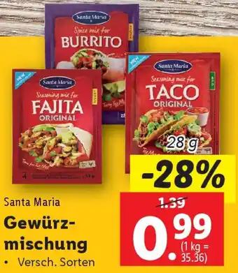 Lidl Gewürzmischung Angebot