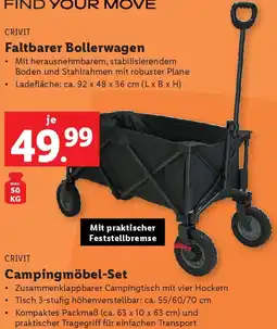 Lidl Faltbarer Bollerwagen Angebot