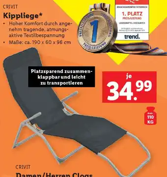 Lidl Kippliege Angebot