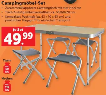 Lidl Campingmöbel-set Angebot