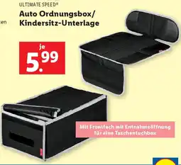 Lidl Auto Ordnungsbox Kindersitz-Unterlage Angebot