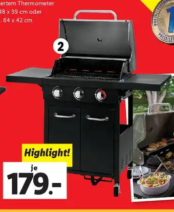 Lidl Gasgrill 3 flammig Angebot