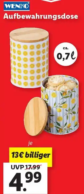 Lidl Aufbewahrungsdose Angebot