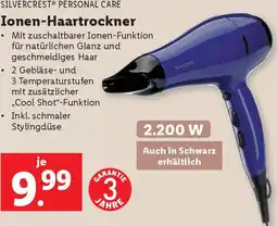 Lidl Ionen-Haartrockner Angebot