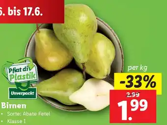 Lidl Birnen Angebot