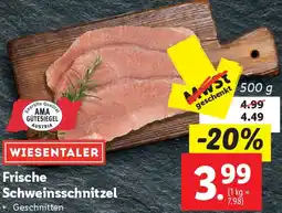 Lidl Frische Schweinsschnitzel Angebot