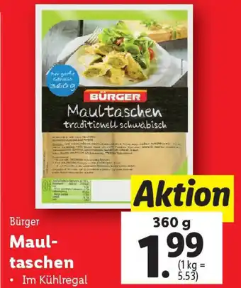 Lidl Maultaschen Angebot