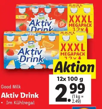 Lidl Aktiv Drink Angebot