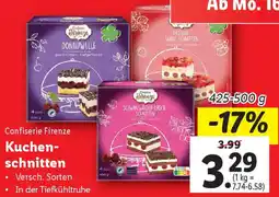 Lidl Kuchen- schnitten Angebot