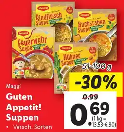 Lidl Guten Appetit! Suppen Angebot
