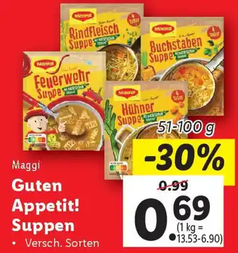 Lidl Guten Appetit! Suppen Angebot
