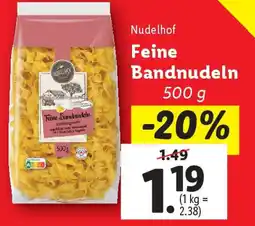 Lidl Feine Bandnudeln Angebot