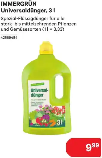BayWa Immergrün universaldünger Angebot