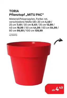 BayWa Pflanztopf Angebot