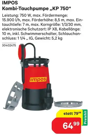 BayWa Kombi-Tauchpumpe Angebot