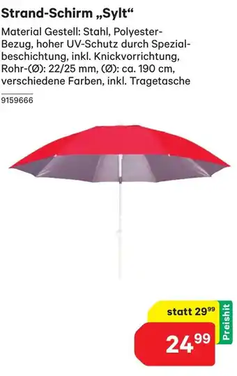 BayWa Strand-Schirm Angebot