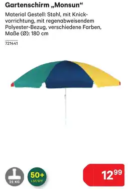 BayWa Gartenschirm Angebot