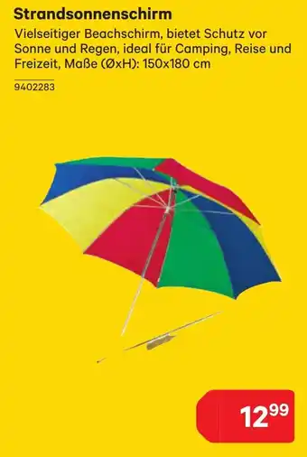 BayWa Strandsonnenschirm Angebot